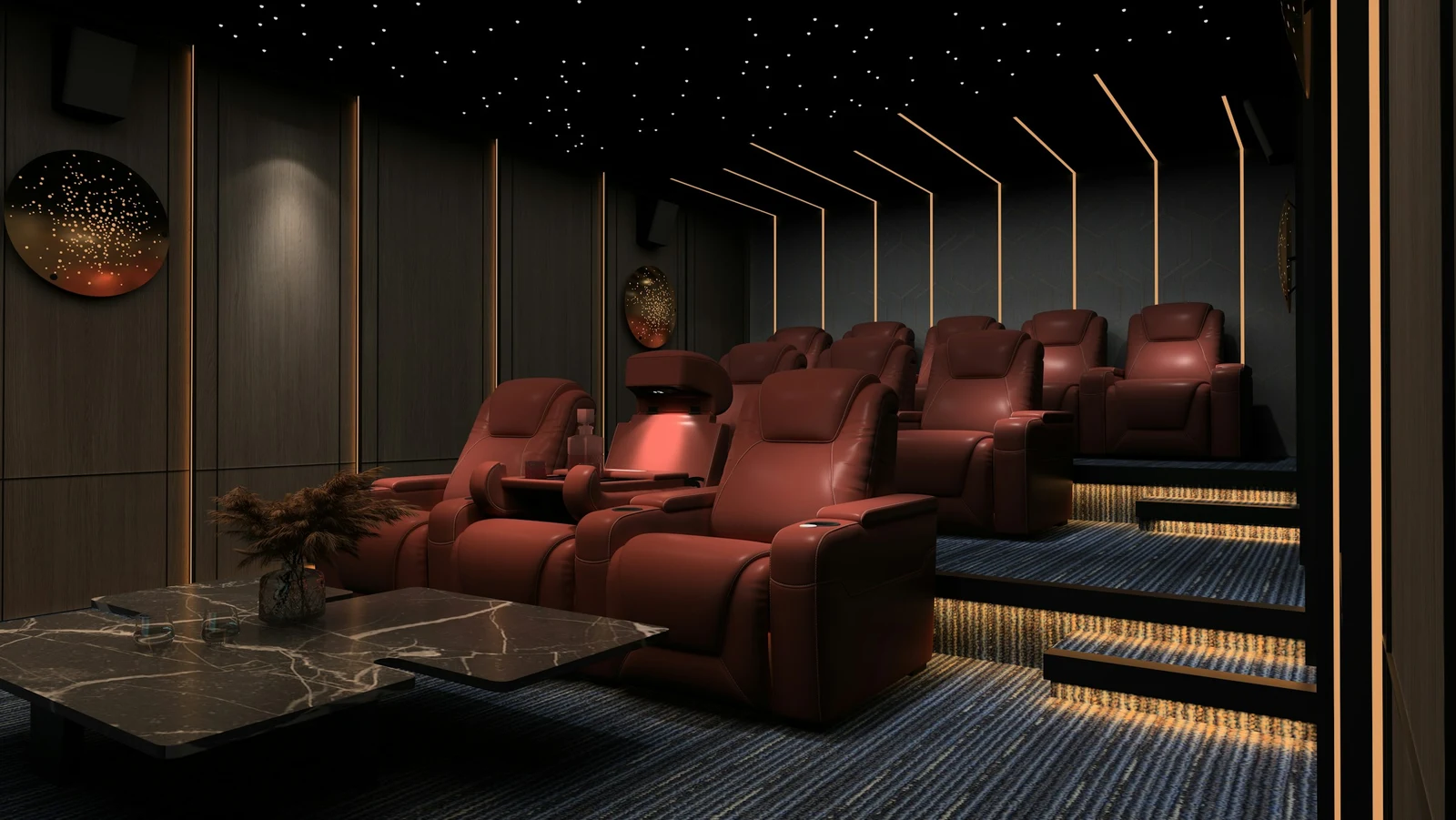 Home Theater and Media Rooms